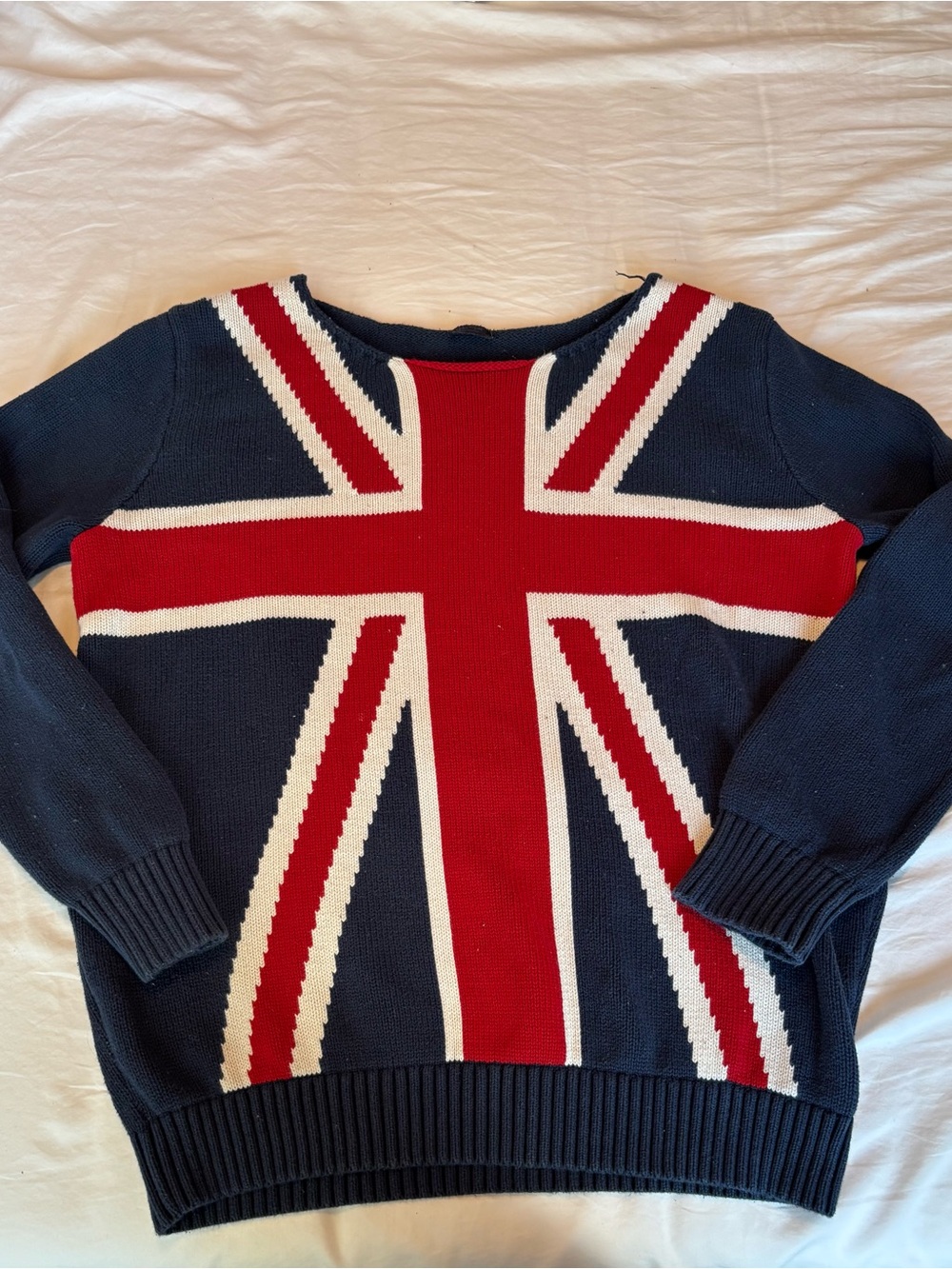 Brandy Melville Flag Knit Sweater - Women